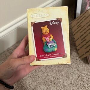 NWT Babies First Christmas Winnie The Pooh Ornament